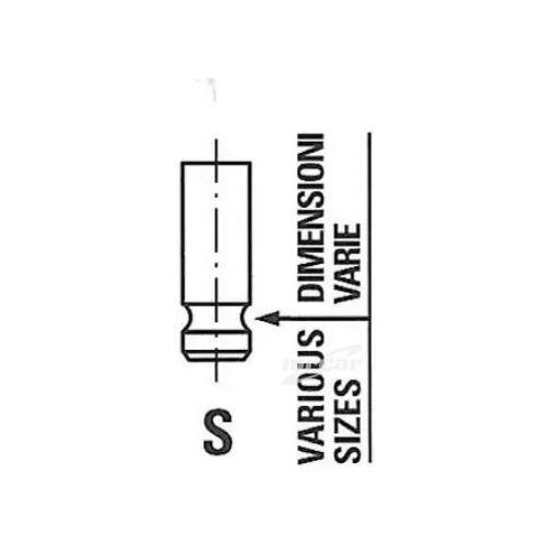 FRECCIA R6173/SNT Клапан впускной