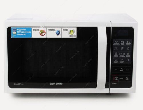 Изображение товара Микроволновая печь Samsung MC-28H5013AW, инверторное управление, 900Вт, блокировка от детей