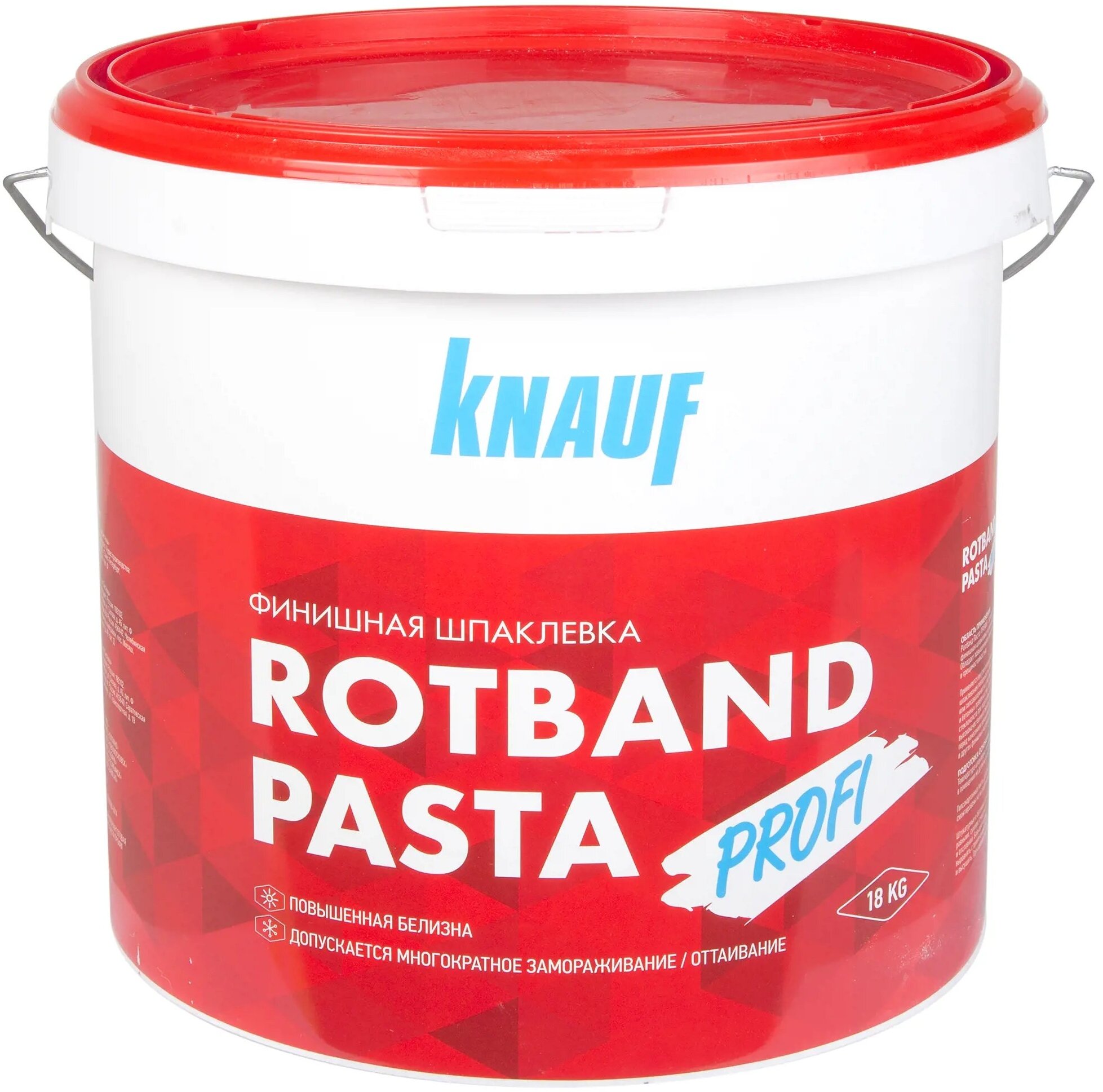 фото Шпаклёвка полимерная суперфинишная Knauf Ротбанд Паста 18 кг