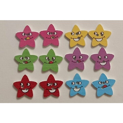 Пуговицы деревянные 