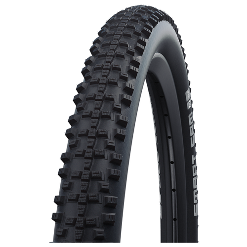 бескамерная велопокрышка 29 x 2 10 schwalbe smart sam addix perfomance 54 622 29 2 10 black 730 г Покрышка велосипедная SCHWALBE SMART SAM 29x2,60 (65-622), 67EPI, грязевой протектор