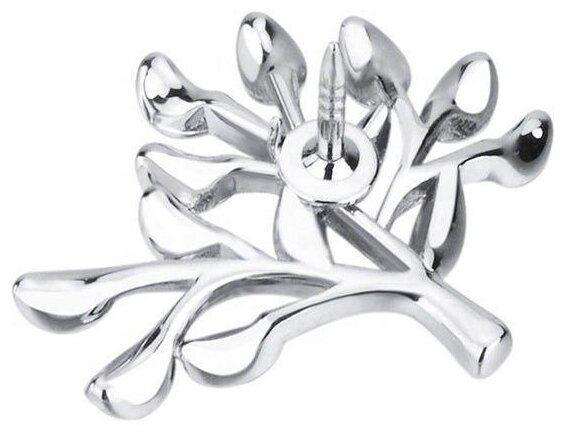 Брошь GENTLETEAM, 1 шт., серебристый — фото 1