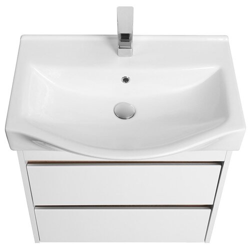 Тумба под раковину Aquaton Нортон 650 мм подвесная белый (1.A248.8.01N.T01.0)