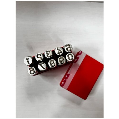 Набор ручных клейм PRYOR цифровые 0-9 6мм