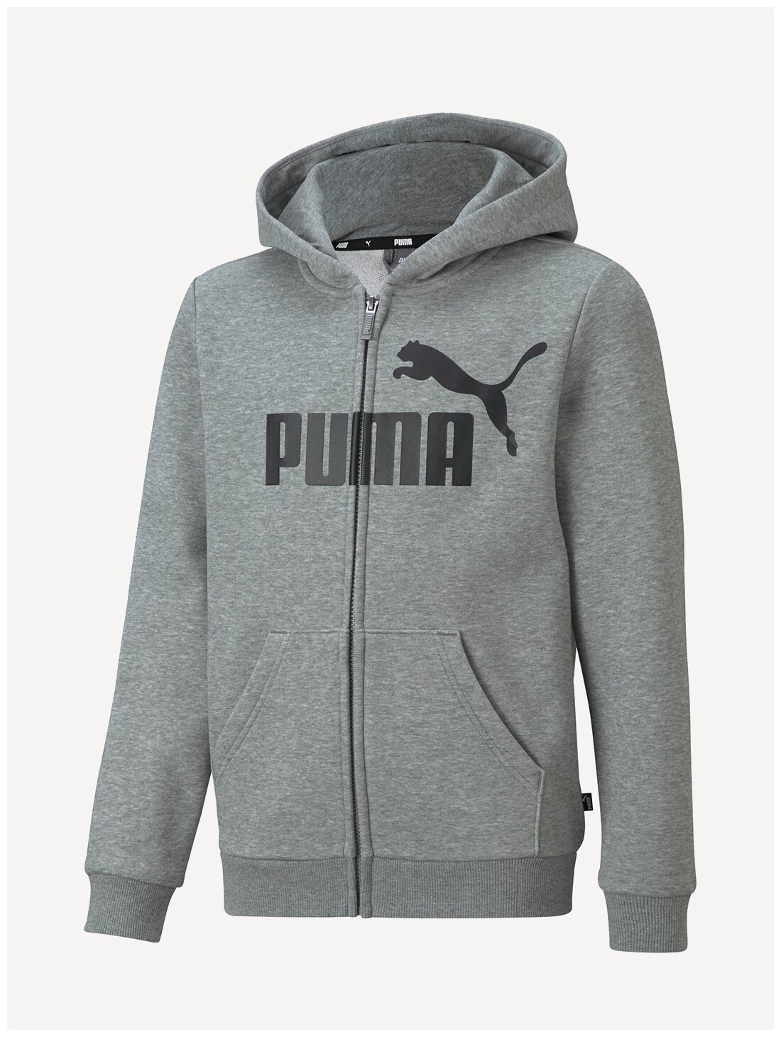 Толстовка PUMA Essentials Big Logo Full-Zip Youth Hoodie