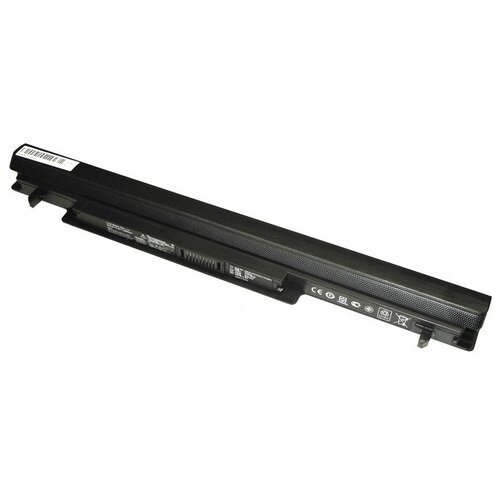 Аккумуляторная батарея для ноутбука Asus K46 K56 A46 A56 2600mAh OEM черная аккумулятор батарея для ноутбука asus s46c a41 k56 15v 2850 mah