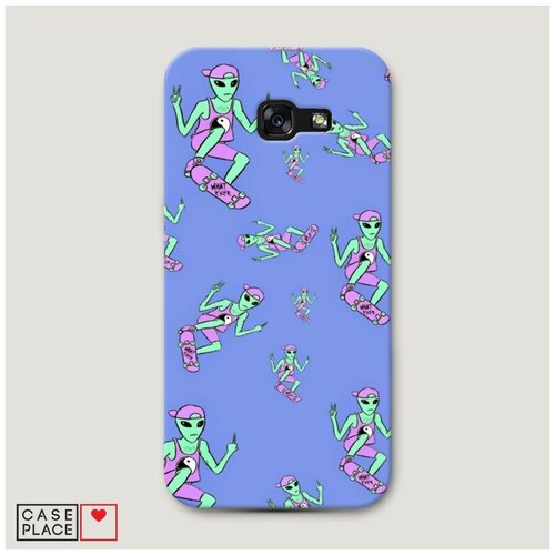 фото Чехол пластиковый samsung galaxy a5 2017 ayy lmao скейтер case place