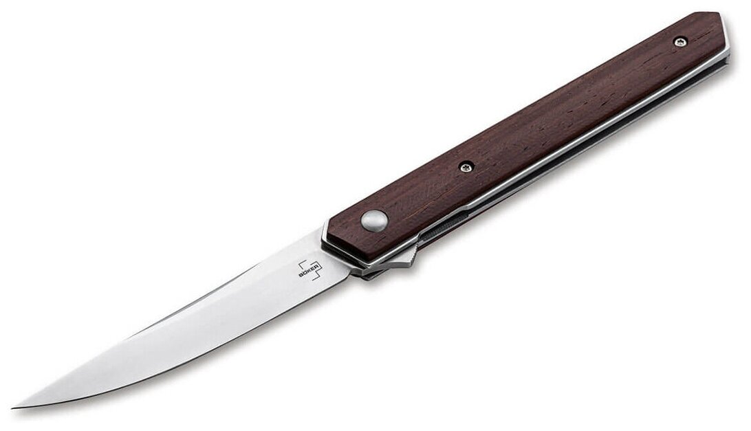 Нож складной Boker Plus 01BO168 Kwaiken Air Cocobolo Brown