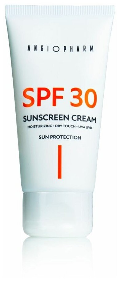 Солнцезащитный крем для лица SPF 30 | ангиофарм (ANGIOFARM)