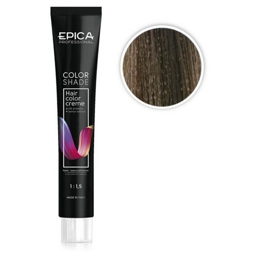 epica professional color shade крем краска для волос 4 7 шатен шоколадный 100 мл EPICA Professional Color Shade крем-краска для волос, 5.7 светлый шатен шоколадный, 100 мл