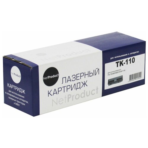 Тонер-картридж NetProduct (N-TK-110) для Kyocera FS-720/820/920, 6K