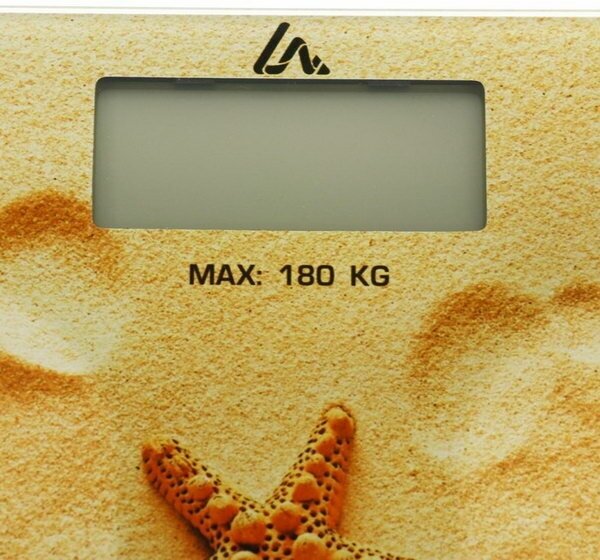 Весы напольные Luazon LVE-005 "Песок", электронные, до 180 кг, 2хAАА