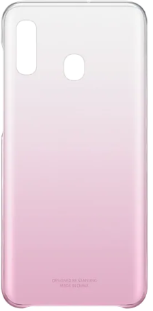Чехол Samsung (клип-кейс) для Samsung Galaxy A30 Gradation Cover розовый