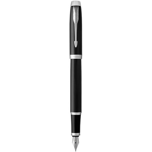 Ручка перьев. Parker IM Core F321 CW1931644 Black CT F сталь нержавеющая подар. кор.