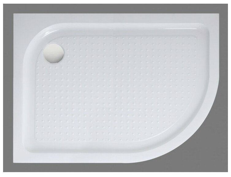 BelBagno TRAY-BB-RH-100/80-550-15-W-R Акриловый поддон