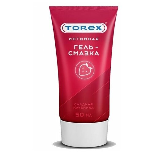 Смазка на водной основе TOREX Сладкая клубника - 50 мл. гель лубрикант torex сладкая клубника интимный 50 мл