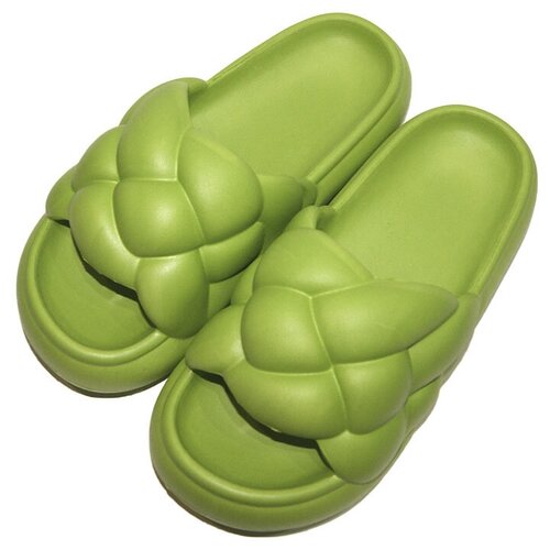 фото Сланцы женские "облака" салатовые 38/39 navio