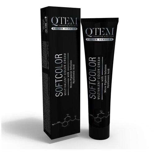 QTEM мультивалентный краситель для волос Multivalent Color Cream, 12.11S специальный интенсивный холодный супер осветлитель, 100 мл