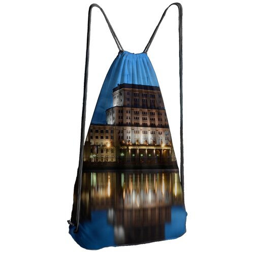 фото Сумка, рюкзак для сменной обуви мгту им баумана ночной вид drabs