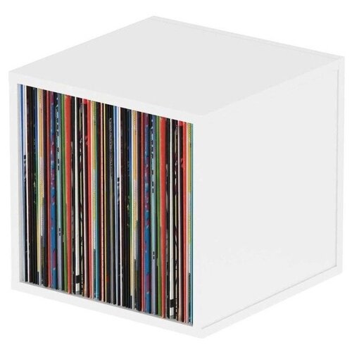 Glorious Record Box White 110 подставка, система хранения виниловых пластинок 110 шт. Цвет белый подставка для пластинок merkle sound stands v type белый