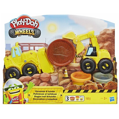 фото Набор play- doh wheels экскаватор e4294eu4 play-doh