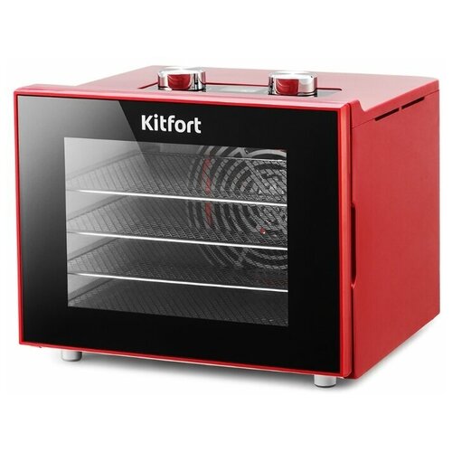 Сушилка для овощей и фруктов Kitfort КТ-1915-2 красная 579000₽