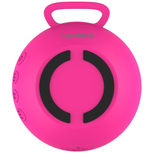 Колонка портативная SunWind SW-PS103 R розовый 3W 10 BT35Jack 10м 400mAh 118200₽