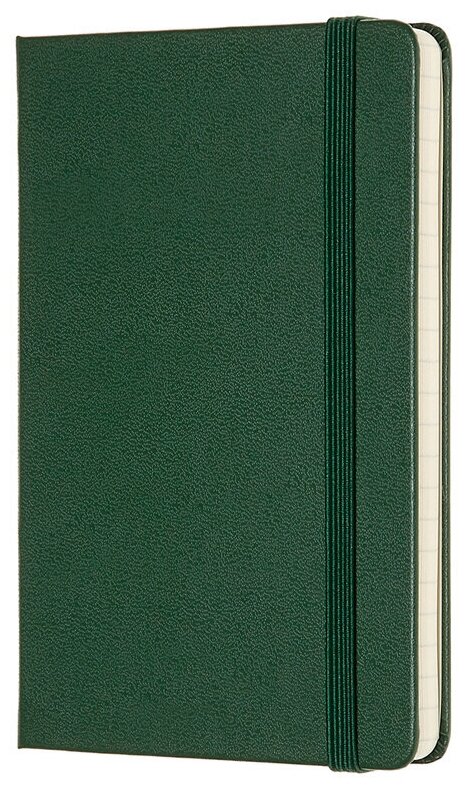 Блокнот Moleskine CLASSIC Pocket 90x140мм 192стр. линейка твердая обложка зеленый 9 шт./кор. - фото №7