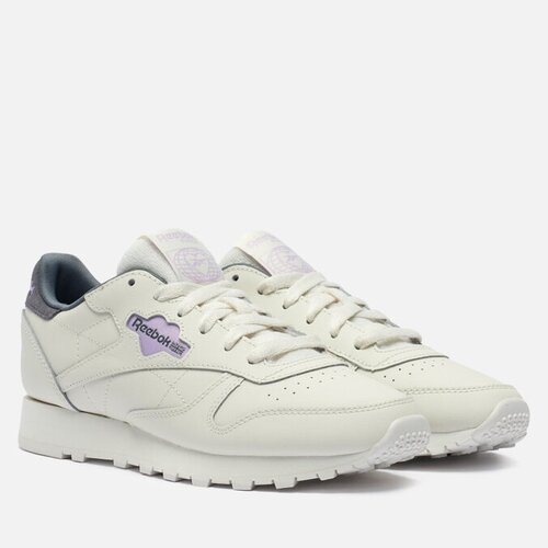 Женские кроссовки Reebok Classic Leather бежевый, Размер 39 EU