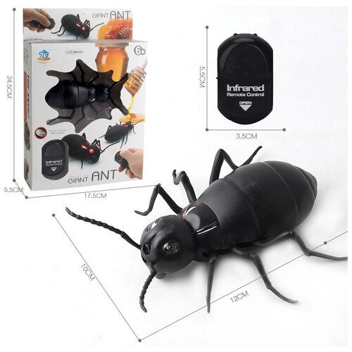Купить Интерактивные насекомые и пресмыкающиеся. Гиганский муравей ИК управление, световые эффекты - Junfa Toys [9917]