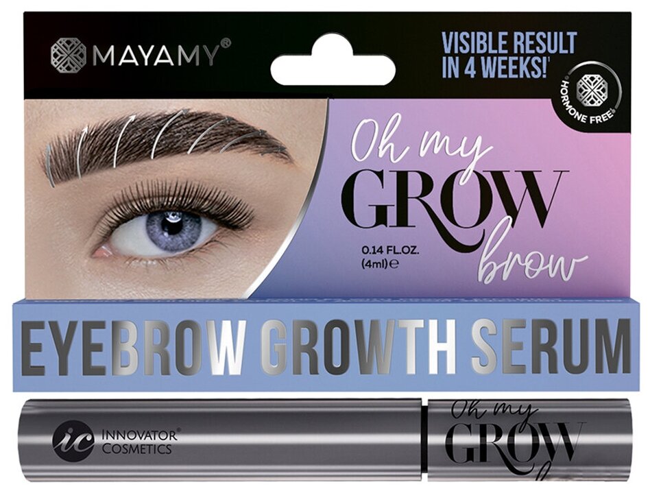 Сыворотка для роста бровей MAYAMY Oh my Grow 4мл - фото №5