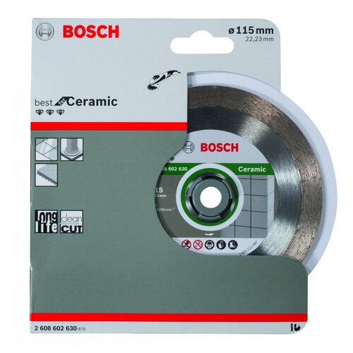 Алмазный диск BOSCH Best for Ceramic 115-22,23