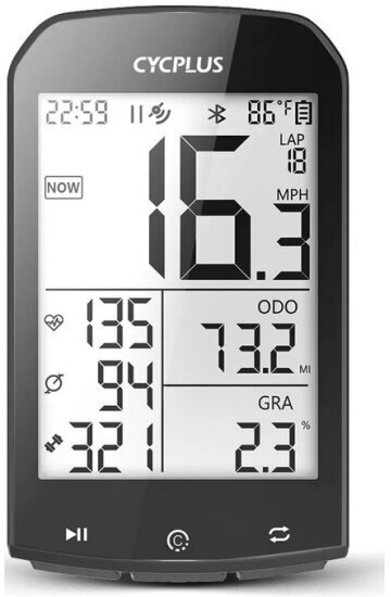 Велокомпьютер Cycplus M1 Bike GPS Computer