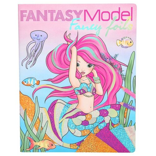 Альбом TOPModel Fantasy для творчества с фольгой альбом для раскрашивания с наклейками topmodel fantasy