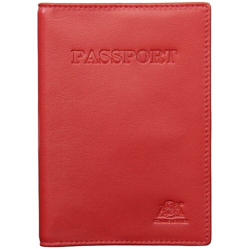 Обложка для паспорта A &M 6113 n.red