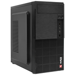 Корпус BoxIT 3014BB Midi- Tower , блок питания: 400 вт, черный - изображение