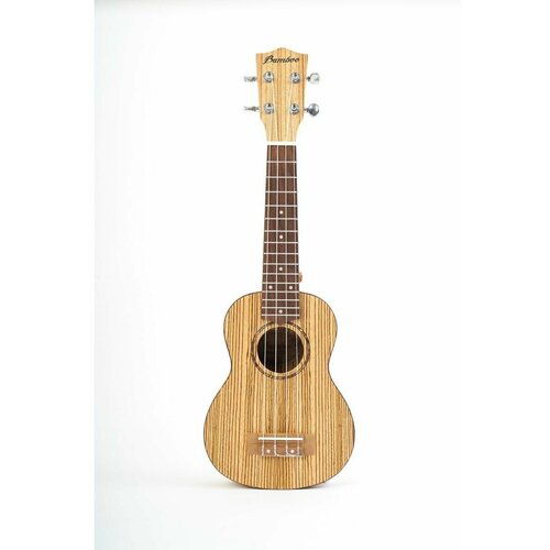 Bamboo BU-23 CB Zebrano Line укулеле концерт с чехлом, зебрано, цвет натуральный укулеле концерт bamboo bu 23 zebra cb