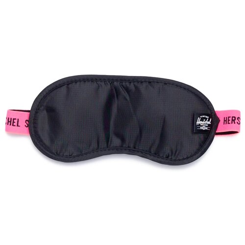 фото Маска для сна herschel eye mask, black/neon pink