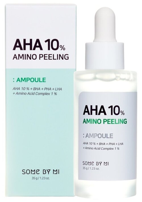 Сыворотка Some By Mi Кислотная пилинг-ампула с аминокислотами / AHA 10% Amino Peeling Ampoule 35 гр