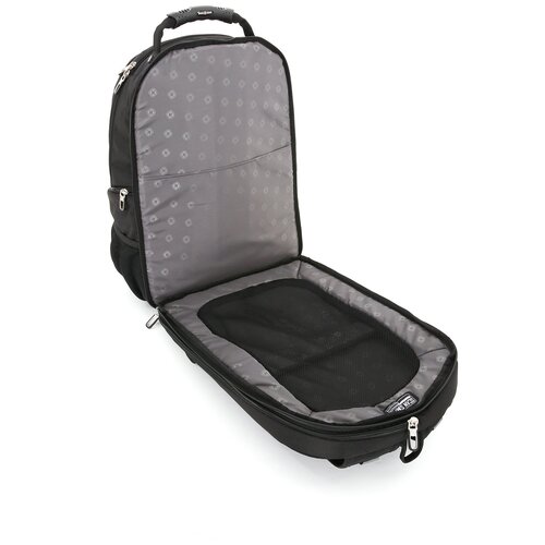 фото Рюкзак swissgear «scansmart», 17&quot; , чёрный, полиэстер, 36х23х48 см, 40 л