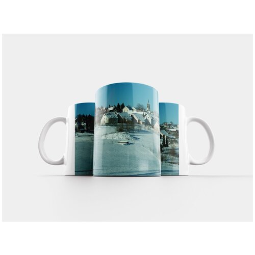 фото Кружка "рудные горы, зима, seiffen" 320 мл lotsprints