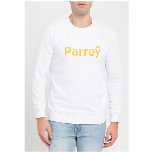 Свитшот Parrey, размер S, белый