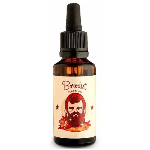 Borodist Масло для бороды с разогревающим эффектом Warming 30 мл