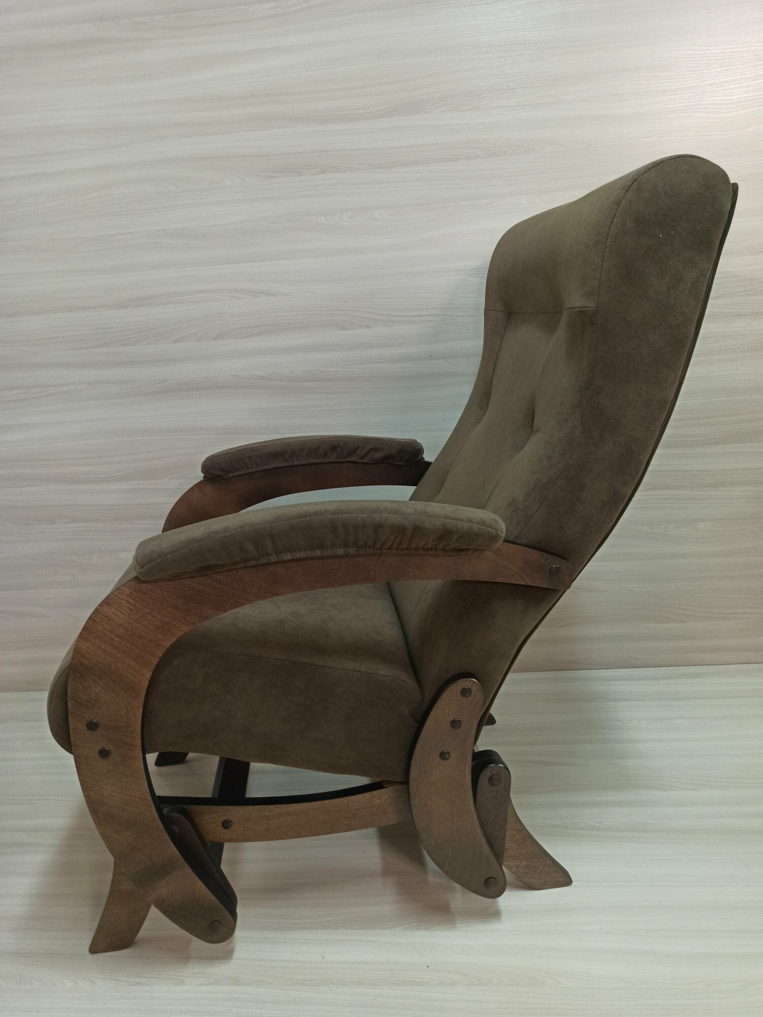 Кресло-качалка "Комфорт" Мадера 31, венге - фотография № 10