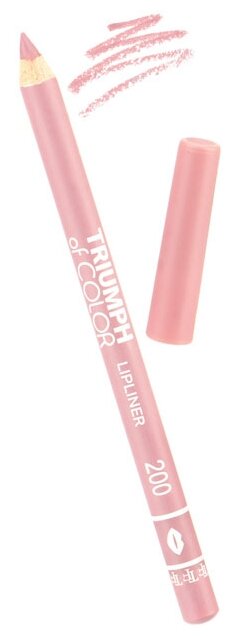 TF Cosmetics карандаш для губ Triumph Of Color Lipliner, 200 нежно-розовый