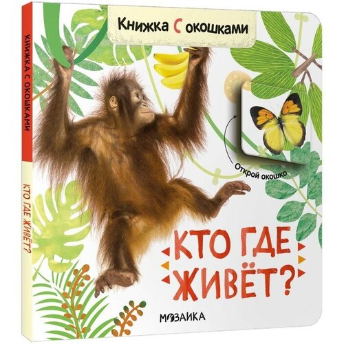 книжки с окошками кто где живет Книжки с окошками. Кто где живёт?