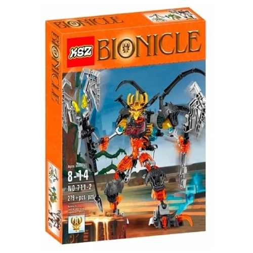 Конструктор BIONICLE Повелитель скелетов 279 деталей конструктор бионикл повелитель скелетов 279 деталей 711 2