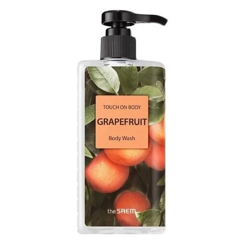 The Saem TOUCH ON BODY Гель для душа Touch On Body Grapefruit Body Wash 300мл гель для душа the saem touch on body grapefruit 300 мл 300 г