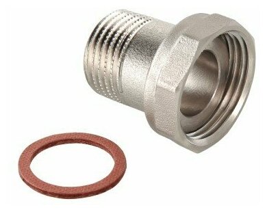 Полусгон 3/4" x 3/4" с накидной гайкой и наружной резьбой VALTEC VTr.613. N.0505