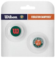 Набор виброгасителей Wilson Roland Garros Vibration Dampener Green (2шт)